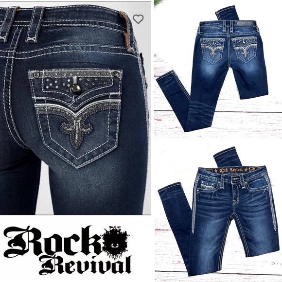 Rock Revival Denim - 👖|•ROCK REVIVAL•| SO Pretty! Haile Mid-Rise Skinny Jeans👖